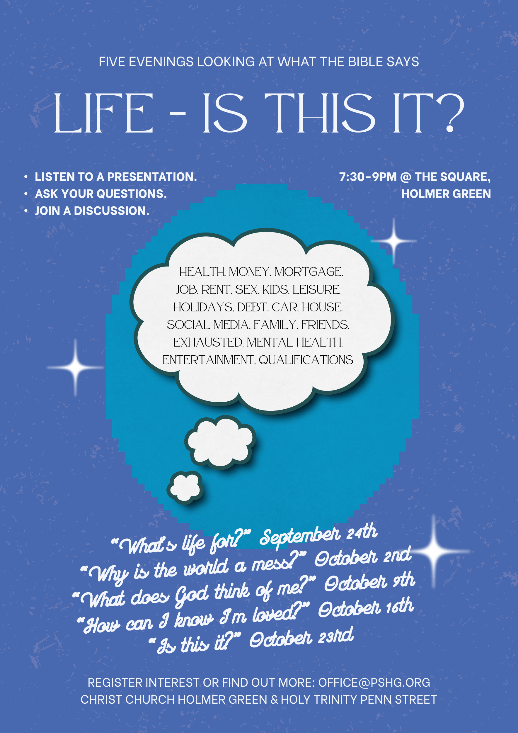 Flyer - Life – Is this it